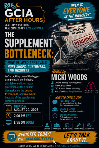 The Supplement Bottleneck: How Delayed Approvals Hurt Shops, Customers, and Insurers with Micki Woods flyer