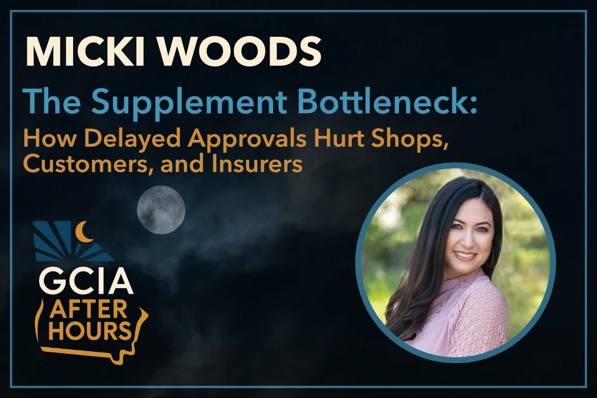 The Supplement Bottleneck: How Delayed Approvals Hurt Shops, Customers, and Insurers with Micki Woods
